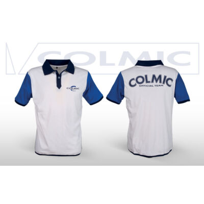 Galléros Colmic póló (Fehér-Kék)