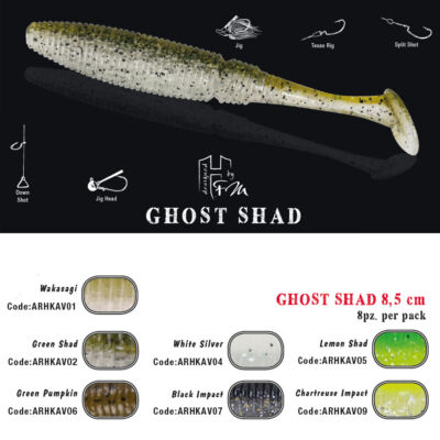 Ghost Shad 8.5 cm