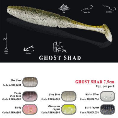 Ghost Shad 7.5 cm